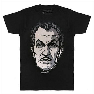 Vincent Price Grey Classic Face Tshirt - Kreepsville